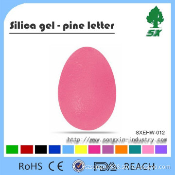 Exercise Silicone Rubber Hand Grip,Egg shape hand Grip with Various Colors